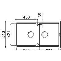 Кухонная мойка Elleci Best 450 Undermount Antracite G59 LGB45059BSO - Превью изображения №3 — Интернет-магазин Time-Shop