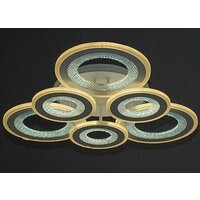 Припотолочная люстра Aitin Pro K39983-3+3+1 (белый) - Превью изображения №4 — Интернет-магазин Time-Shop
