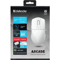 Игровая мышь Defender Arcade Pro GM-381 (белый) - Превью изображения №6 — Интернет-магазин Time-Shop