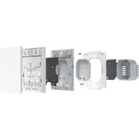 Выключатель Aqara Smart Wall Switch H1 двухклавишный без нейтрали (серый) - Превью изображения №4 — Интернет-магазин Time-Shop