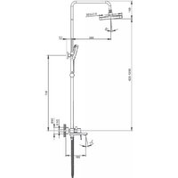 Душевая система  Splenka S01.24.03 - Превью изображения №3 — Интернет-магазин Time-Shop