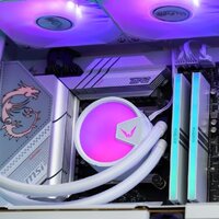 Система жидкостного охлаждения для процессора Valkyrie A360 ARGB (белый) - Превью изображения №6 — Интернет-магазин Time-Shop