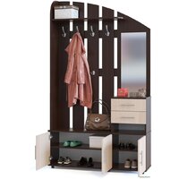 Стенка Сокол ВШ-2.2 (венге/беленый дуб) - Превью изображения №2 — Интернет-магазин Time-Shop