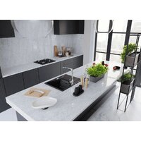 Кухонная мойка Kernau KGS O 4565 1B1D Black Metallic - Превью изображения №4 — Интернет-магазин Time-Shop