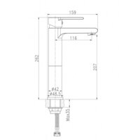 Умывальник Cersanit Moduo Square 50 63570 + 63024 - Превью изображения №8 — Интернет-магазин Time-Shop