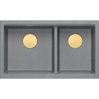 Кухонная мойка Quadron HQL7645U5_PVDG1_I - Превью изображения №2 — Интернет-магазин Time-Shop