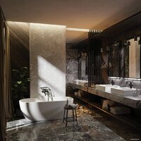 Держатель для туалетной бумаги и ершика Deante Mokko ADM N242 - Превью изображения №3 — Интернет-магазин Time-Shop