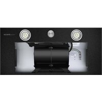 Кухонная вытяжка HOMSair Camelia Power 60RD (черный) - Превью изображения №5 — Интернет-магазин Time-Shop