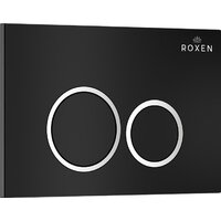 Унитаз подвесной Roxen Boro One Rimless 6 в 1 StounFix Dual Fresh 507542 (кнопка: черный матовый) - Превью изображения №15 — Интернет-магазин Time-Shop