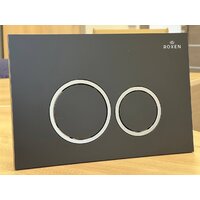 Унитаз подвесной Roxen Boro One Rimless 6 в 1 StounFix Dual Fresh 507542 (кнопка: черный матовый) - Превью изображения №11 — Интернет-магазин Time-Shop