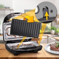 Многофункциональная сэндвичница Eldom ST250 - Превью изображения №4 — Интернет-магазин Time-Shop