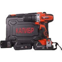 Дрель-шуруповерт Калибр ДА-18-2А+ (с 2-мя АКБ, кейс) - Превью изображения №4 — Интернет-магазин Time-Shop