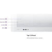 Корпус 1stPlayer AU7 ARGB (белый) - Превью изображения №8 — Интернет-магазин Time-Shop