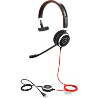 Офисная гарнитура Jabra Evolve 40 MS Mono - Превью изображения №3 — Интернет-магазин Time-Shop