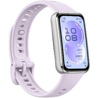 Фитнес-браслет Huawei Band 11 (серебристый алюминиевый корпус, с сиреневым силиконовым ремешком, международная версия) - Превью изображения №4 — Интернет-магазин Time-Shop