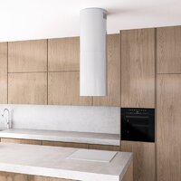Кухонная вытяжка Lanilia Newelio Isola 39.1 White - Превью изображения №5 — Интернет-магазин Time-Shop