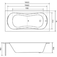 Ванна Lauter Sophia 170х70 21205170 - Превью изображения №30 — Интернет-магазин Time-Shop