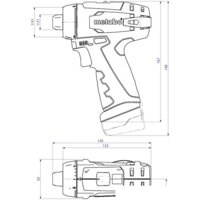 Дрель-шуруповерт Metabo PowerMaxx BS Basic 600984500 (с 2-мя АКБ, кейс) - Превью изображения №3 — Интернет-магазин Time-Shop