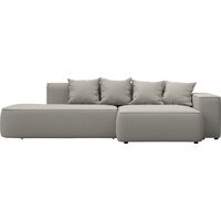 Лига диванов Лига-065 правый 129797 (рогожка Амур 02 бежевый)