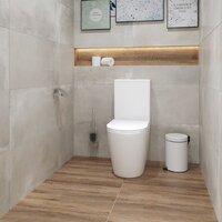 Унитаз напольный Lauter Vortex 2110022VF + гигиенический душ Sano 21LT1294GL - Превью изображения №21 — Интернет-магазин Time-Shop