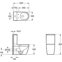 Унитаз напольный Lauter Vortex 2110022VF + гигиенический душ Sano 21LT1294GL - Превью изображения №29 — Интернет-магазин Time-Shop