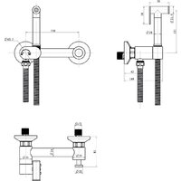 Унитаз напольный Lauter Vortex 2110022VF + гигиенический душ Sano 21LT1294GL - Превью изображения №30 — Интернет-магазин Time-Shop