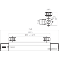 Смеситель Ferro Trinity TRM7 - Превью изображения №2 — Интернет-магазин Time-Shop