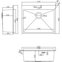 Кухонная мойка ARFEKA Eco AR 60x50 + Japeto + CL AR + DS AR (Satin, с дозатором и коландером) - Превью изображения №11 — Интернет-магазин Time-Shop