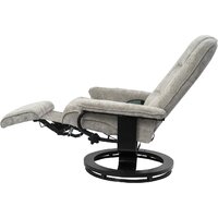 Массажное кресло Calviano 23 (серый плюш) - Превью изображения №5 — Интернет-магазин Time-Shop