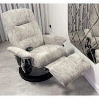 Массажное кресло Calviano 23 (серый плюш) - Превью изображения №12 — Интернет-магазин Time-Shop