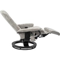 Массажное кресло Calviano 23 (серый плюш) - Превью изображения №4 — Интернет-магазин Time-Shop