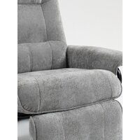 Массажное кресло Calviano 23 (серый плюш) - Превью изображения №8 — Интернет-магазин Time-Shop