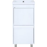 Misty Алиса - 40 Тумба 1 ящ. напольная, белая эмаль - Э-Али01040-0112Я