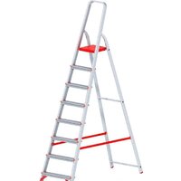 Лестница-стремянка Новая высота NV 311 алюминиевая профессиональная 8 ступеней - Превью изображения №2 — Интернет-магазин Time-Shop