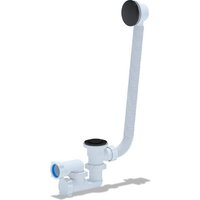 Ванна Cersanit Kaliope 170x110 R 63444 с сифоном Prime 64287 (сифон черный) - Превью изображения №3 — Интернет-магазин Time-Shop