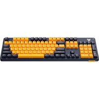 Клавиатура Rapoo V500 Pro Multimode 2024 (темно-синий/желтый) - Превью изображения №2 — Интернет-магазин Time-Shop