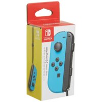 Геймпад Nintendo Joy-Con (левый, неоновый синий) - Превью изображения №4 — Интернет-магазин Time-Shop