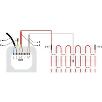 Нагревательный мат СТН Квадрат тепла 7 кв.м. 1050 Вт - Превью изображения №4 — Интернет-магазин Time-Shop