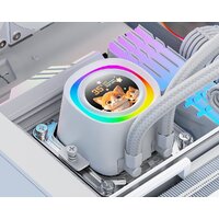 Система жидкостного охлаждения для процессора ID-Cooling FX240 LCD White - Превью изображения №14 — Интернет-магазин Time-Shop