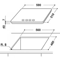 Варочная панель Whirlpool AKWL 628/IXL - Превью изображения №2 — Интернет-магазин Time-Shop