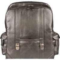 Городской рюкзак Carlo Gattini Montalbano Classico 3097-04 (темно-коричневый) - Превью изображения №3 — Интернет-магазин Time-Shop
