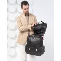 Городской рюкзак Carlo Gattini Montalbano Classico 3097-04 (темно-коричневый) - Превью изображения №11 — Интернет-магазин Time-Shop