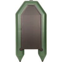 Моторно-гребная лодка Лоцман Моторная стандарт ЛМС-280 ЖС (зеленый) - Превью изображения №3 — Интернет-магазин Time-Shop