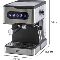 Рожковая кофеварка JVC JK-CF35 - Превью изображения №10 — Интернет-магазин Time-Shop
