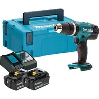 Makita DHP453RTJ (с 2-мя АКБ, кейс)