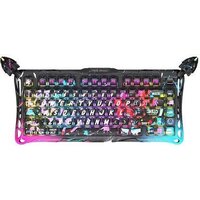 Клавиатура Gravastar Mercury V75 Pro Special Edition Neon Graffiti (GravaStar x Gateron Magnetic Jade Pro) - Превью изображения №1 — Интернет-магазин Time-Shop