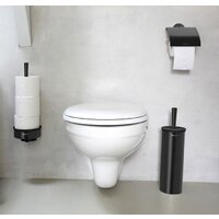 Держатель для туалетной бумаги Brabantia Profile 483462 (черный) - Превью изображения №3 — Интернет-магазин Time-Shop