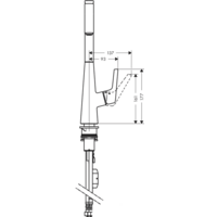 Смеситель Hansgrohe Talis Select S 72821000 - Превью изображения №3 — Интернет-магазин Time-Shop