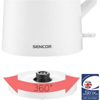 Электрический чайник Sencor SWK 0550WH - Превью изображения №5 — Интернет-магазин Time-Shop