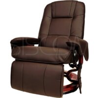 Массажное кресло Calviano 1583 (коричневый) - Превью изображения №9 — Интернет-магазин Time-Shop